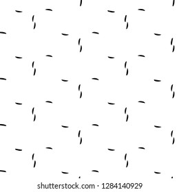 Simple black and white vector illustration. Abstract geometric background pattern