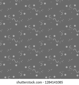Simple black and white vector illustration. Abstract geometric background pattern