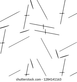 Simple black and white vector illustration. Abstract geometric background pattern