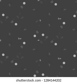 Simple black and white vector illustration. Abstract geometric background pattern