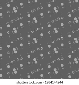 Simple black and white vector illustration. Abstract geometric background pattern
