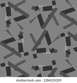 Simple black and white vector illustration. Abstract geometric background pattern