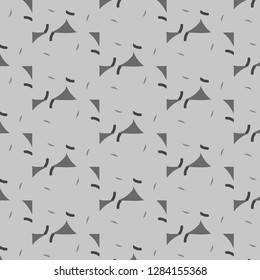 Simple black and white vector illustration. Abstract geometric background pattern