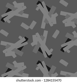 Simple black and white vector illustration. Abstract geometric background pattern