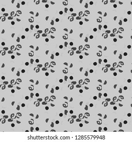 Simple black and white vector illustration. Abstract geometric background pattern