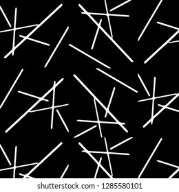 Simple black and white vector illustration. Abstract geometric background pattern