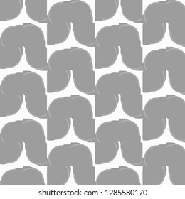 Simple black and white vector illustration. Abstract geometric background pattern