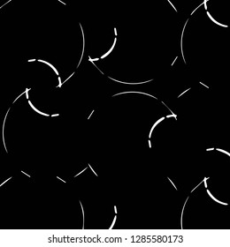 Simple black and white vector illustration. Abstract geometric background pattern