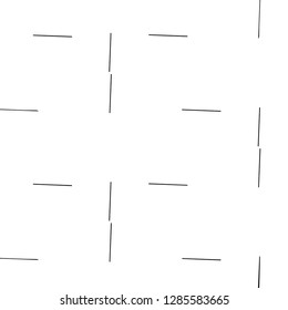 Simple black and white vector illustration. Abstract geometric background pattern