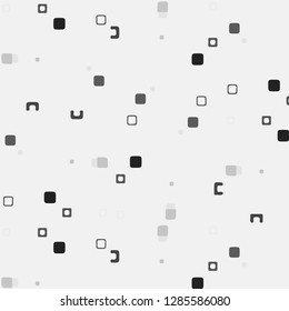 Simple black and white vector illustration. Abstract geometric background pattern