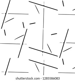 Simple black and white vector illustration. Abstract geometric background pattern