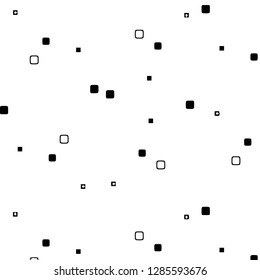 Simple black and white vector illustration. Abstract geometric background pattern