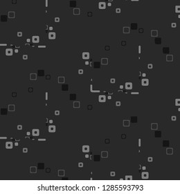 Simple black and white vector illustration. Abstract geometric background pattern