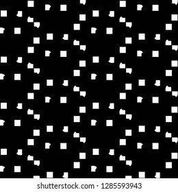Simple black and white vector illustration. Abstract geometric background pattern