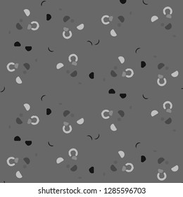 Simple black and white vector illustration. Abstract geometric background pattern