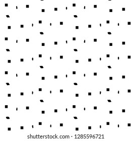 Simple black and white vector illustration. Abstract geometric background pattern