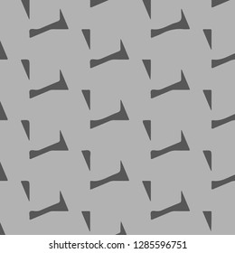 Simple black and white vector illustration. Abstract geometric background pattern