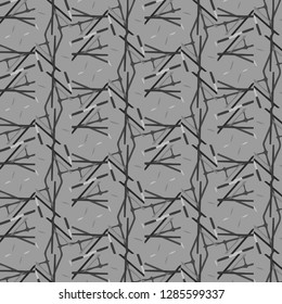 Simple black and white vector illustration. Abstract geometric background pattern