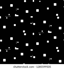 Simple black and white vector illustration. Abstract geometric background pattern