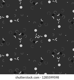 Simple black and white vector illustration. Abstract geometric background pattern