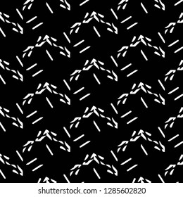 Simple black and white vector illustration. Abstract geometric background pattern