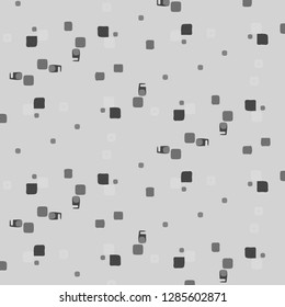 Simple black and white vector illustration. Abstract geometric background pattern