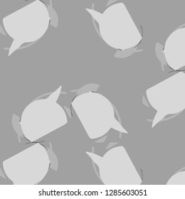 Simple black and white vector illustration. Abstract geometric background pattern