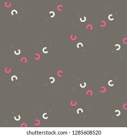 Simple black and white vector illustration. Abstract geometric background pattern