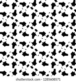 Simple black and white vector illustration. Abstract geometric background pattern