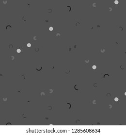 Simple black and white vector illustration. Abstract geometric background pattern