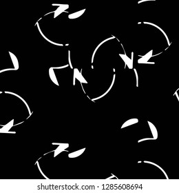 Simple black and white vector illustration. Abstract geometric background pattern