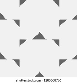 Simple black and white vector illustration. Abstract geometric background pattern