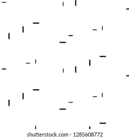 Simple black and white vector illustration. Abstract geometric background pattern