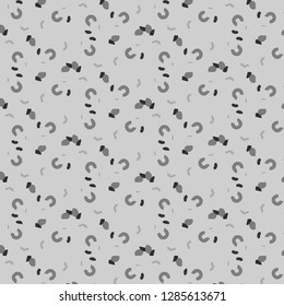 Simple black and white vector illustration. Abstract geometric background pattern