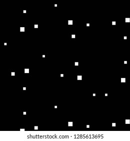 Simple black and white vector illustration. Abstract geometric background pattern