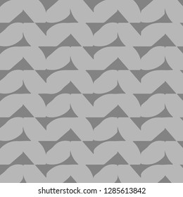 Simple black and white vector illustration. Abstract geometric background pattern