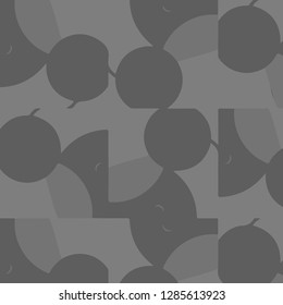 Simple black and white vector illustration. Abstract geometric background pattern