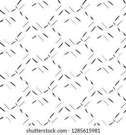 Simple black and white vector illustration. Abstract geometric background pattern
