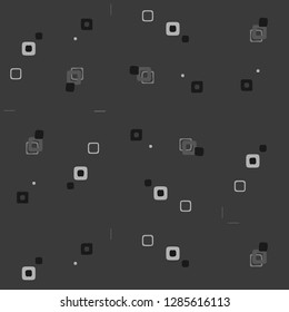 Simple black and white vector illustration. Abstract geometric background pattern