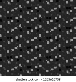 Simple black and white vector illustration. Abstract geometric background pattern
