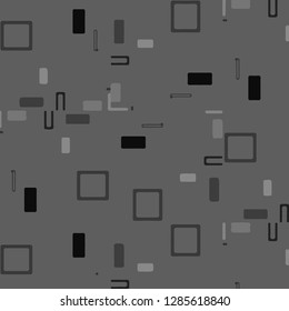 Simple black and white vector illustration. Abstract geometric background pattern
