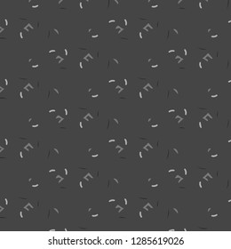 Simple black and white vector illustration. Abstract geometric background pattern
