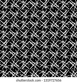 Simple black and white vector illustration. Abstract geometric background pattern