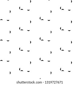 Simple black and white vector illustration. Abstract geometric background pattern