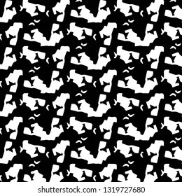Simple black and white vector illustration. Abstract geometric background pattern