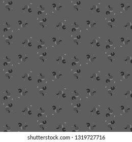 Simple black and white vector illustration. Abstract geometric background pattern