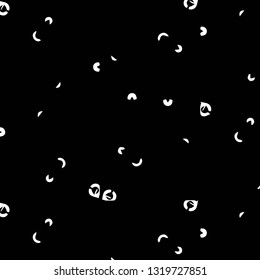 Simple black and white vector illustration. Abstract geometric background pattern