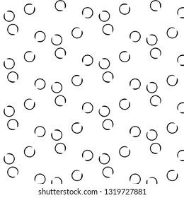 Simple black and white vector illustration. Abstract geometric background pattern