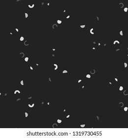 Simple black and white vector illustration. Abstract geometric background pattern