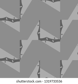 Simple black and white vector illustration. Abstract geometric background pattern